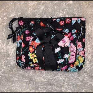 Vera Bradley Cosmetic Trio - Tangerine Twist (new)